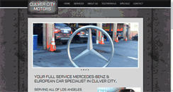 Desktop Screenshot of culvercitymercedes.com